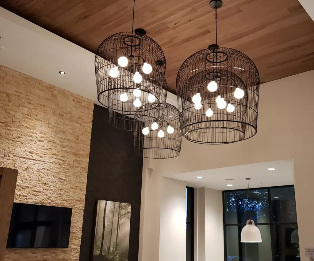 overhead lighting project